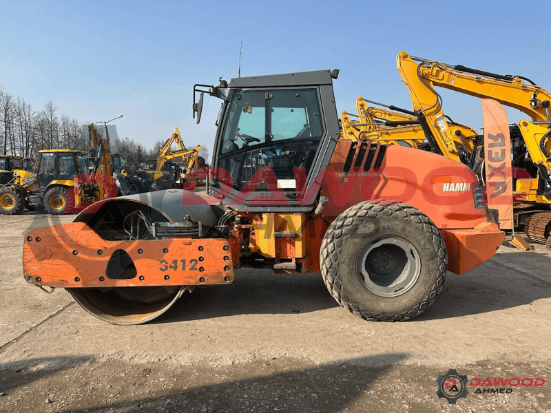 Hamm 3412 Used Road Roller – 12 Ton Compactor with Cabin — photo 4