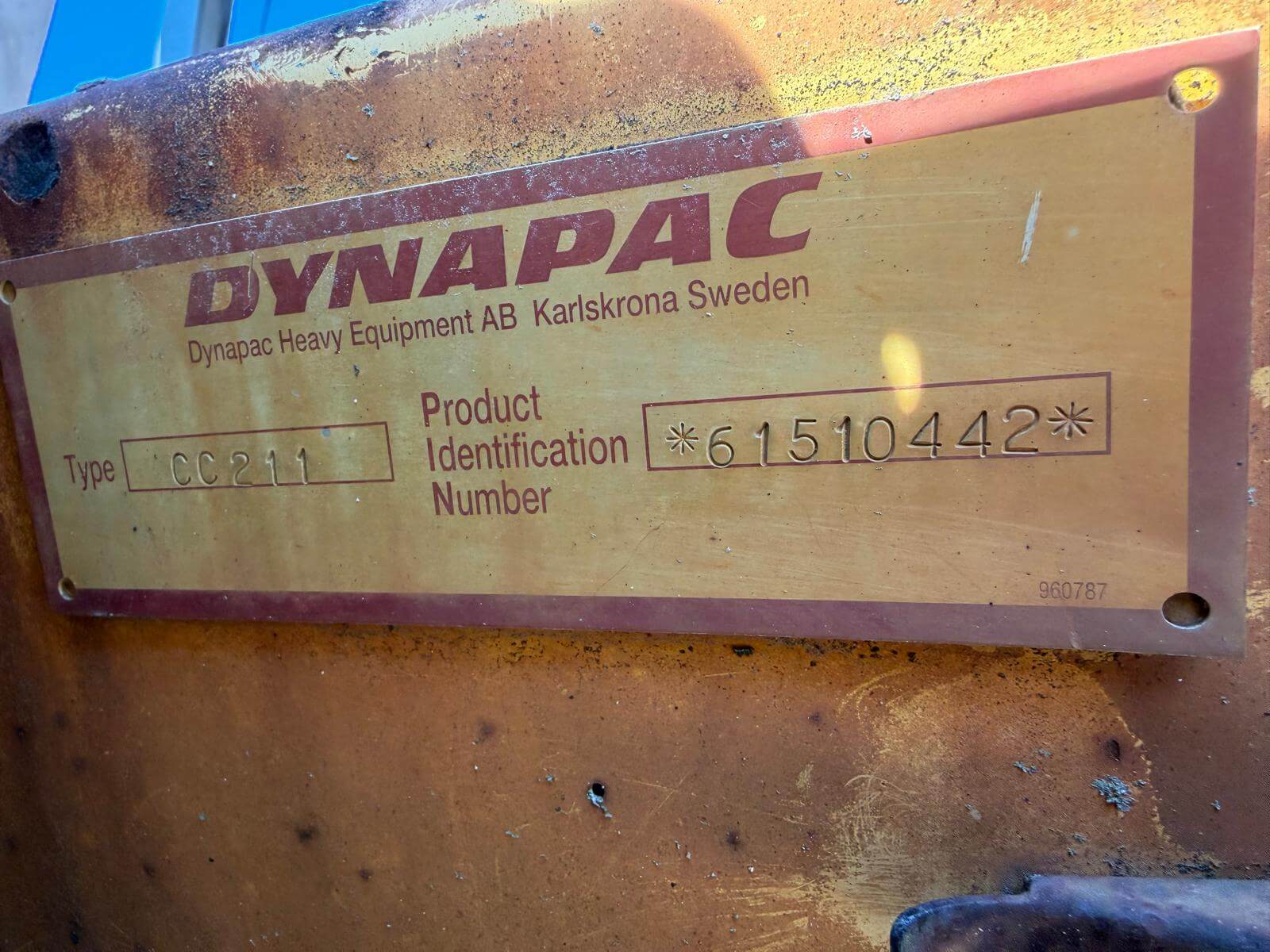 Used Dynapac CC211 Tandem Roller for Sale | 2005 Model | Good Condition — photo 8