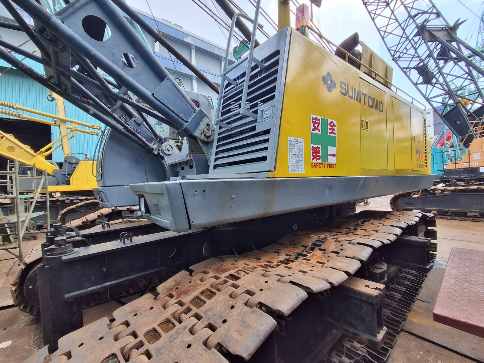 Sumitomo SC800DD-2 Year: 1999 Crawler Crane 80 Tons — photo 7