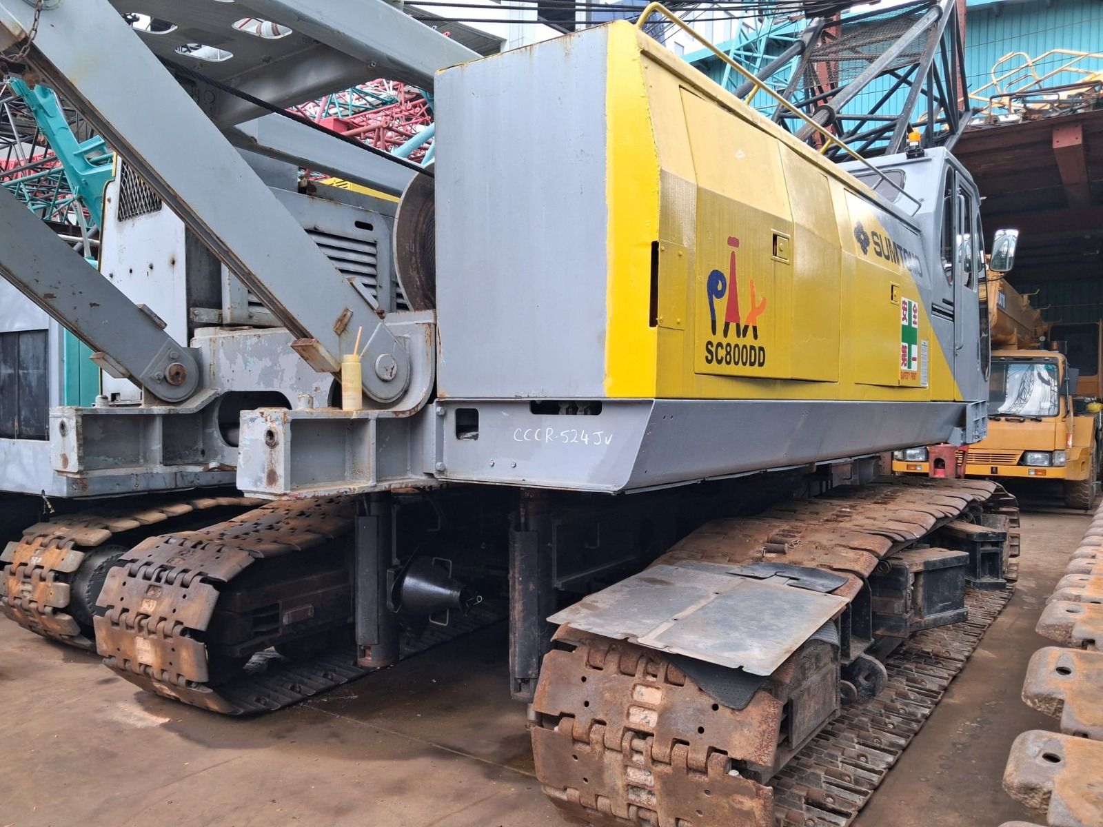 Sumitomo SC800DD-2 Year: 1999 Crawler Crane 80 Tons — photo 8