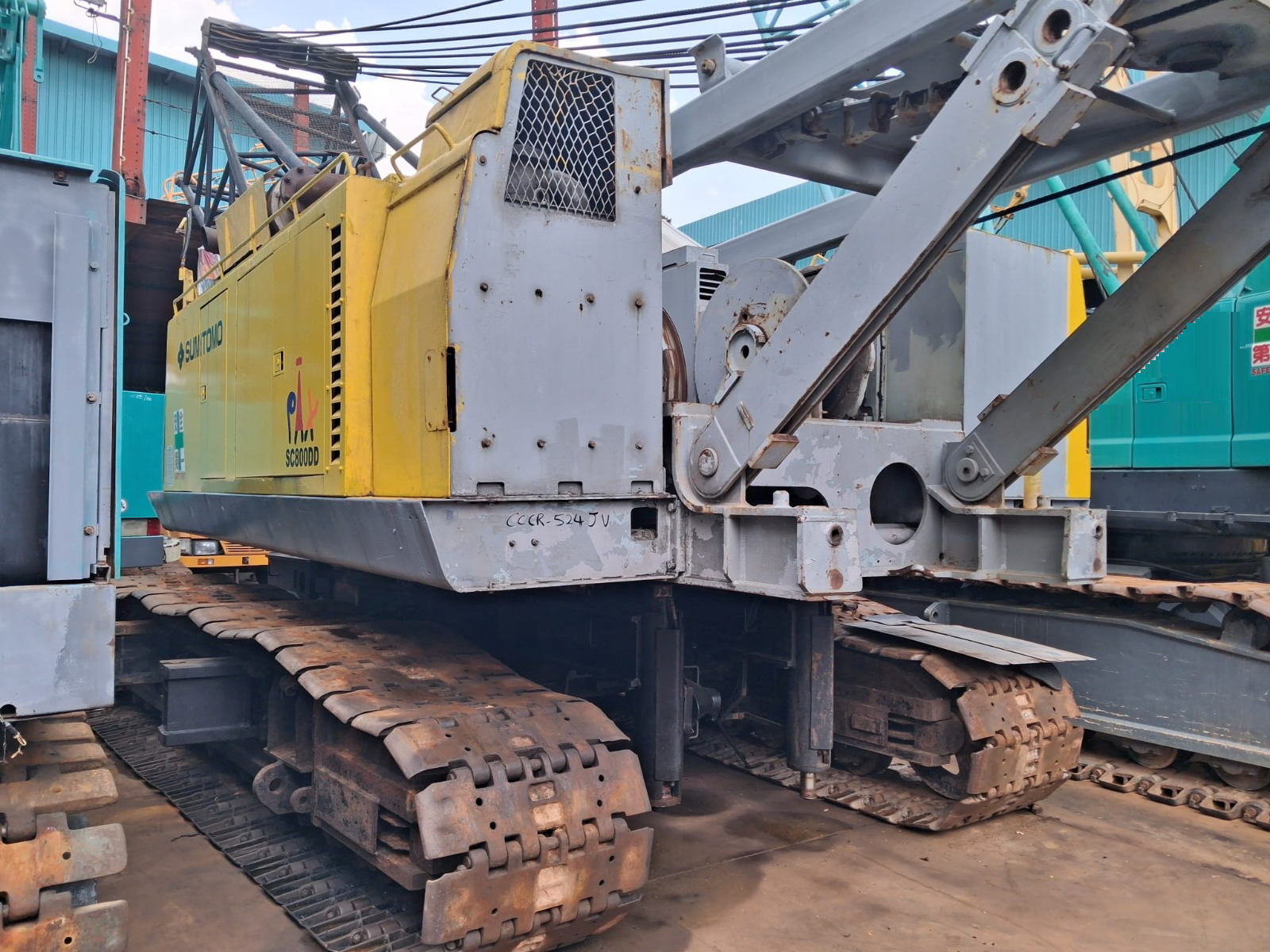 Sumitomo SC800DD-2 Year: 1999 Crawler Crane 80 Tons — photo 12